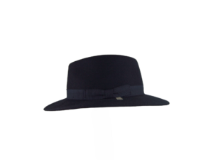 Sombrero negro con banda decorativa y lazo – Nieta de José